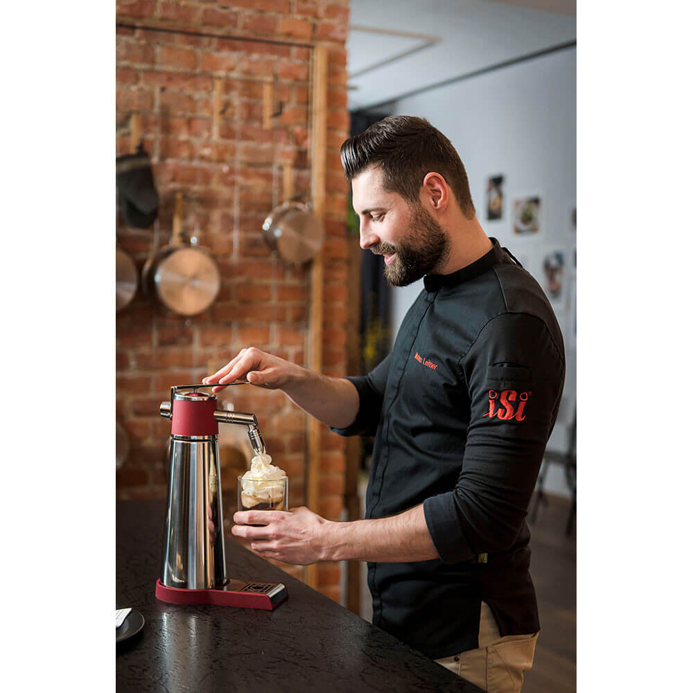 syfon do bitej śmietany, automatyczny, iSi, Thermo XPress Whip PLUS, V 1.0 l 4