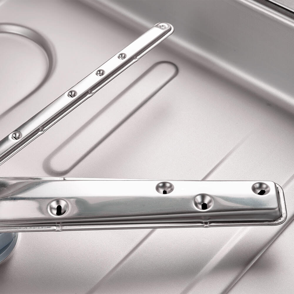 zmywarko wyparzarka, kapturowa, dozownik płynu myjącego, pompa wspomagająca płukanie, P 10.8 kW, U 400 V 5