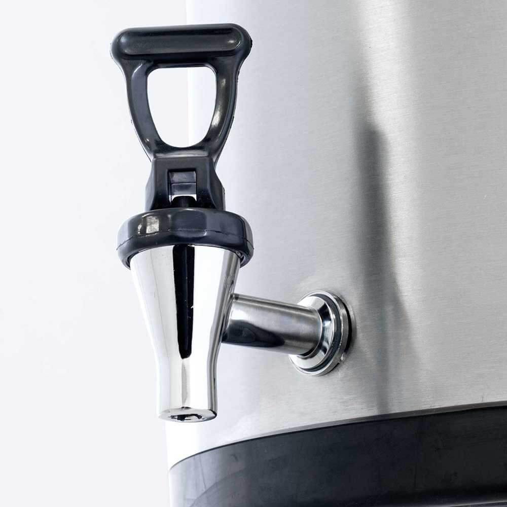 termos stalowy z kranem, V 20 l 6