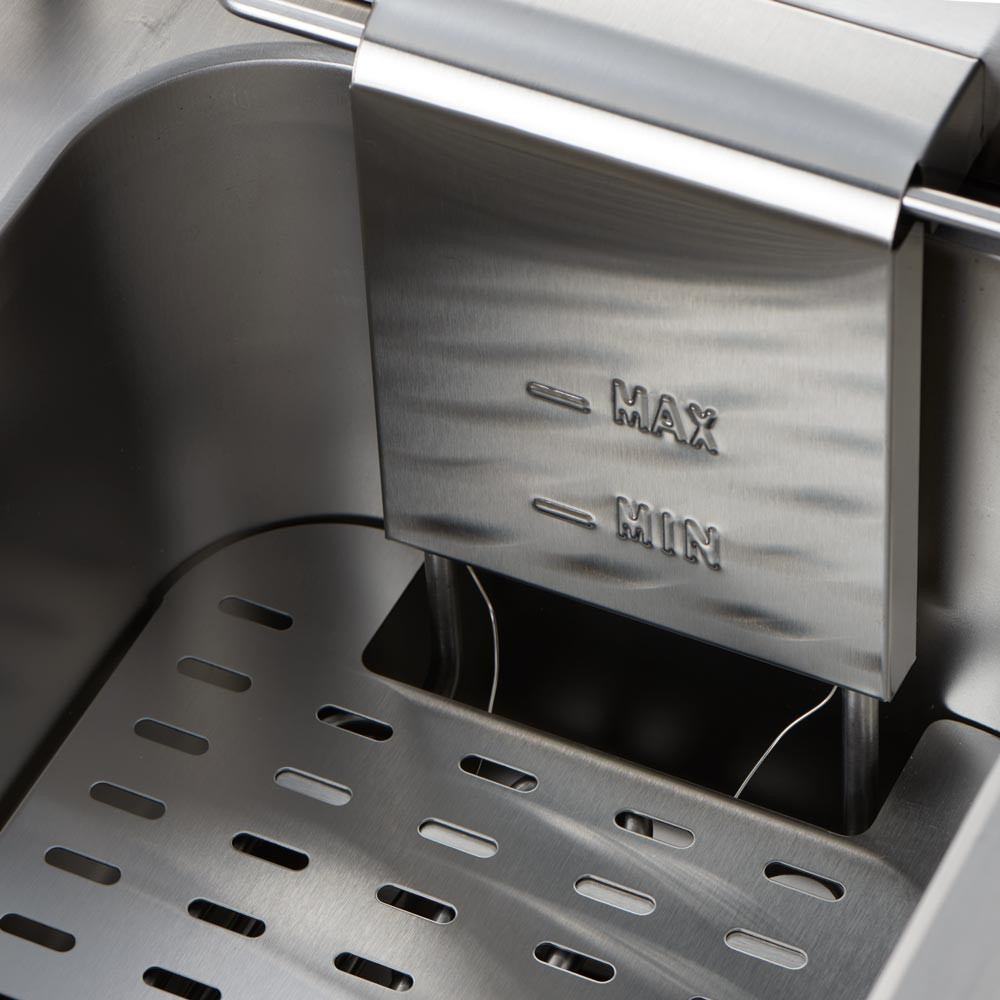 frytownica elektryczna, 2-komorowa, Caterina, V 2x3.5 l, P 4 kW 6