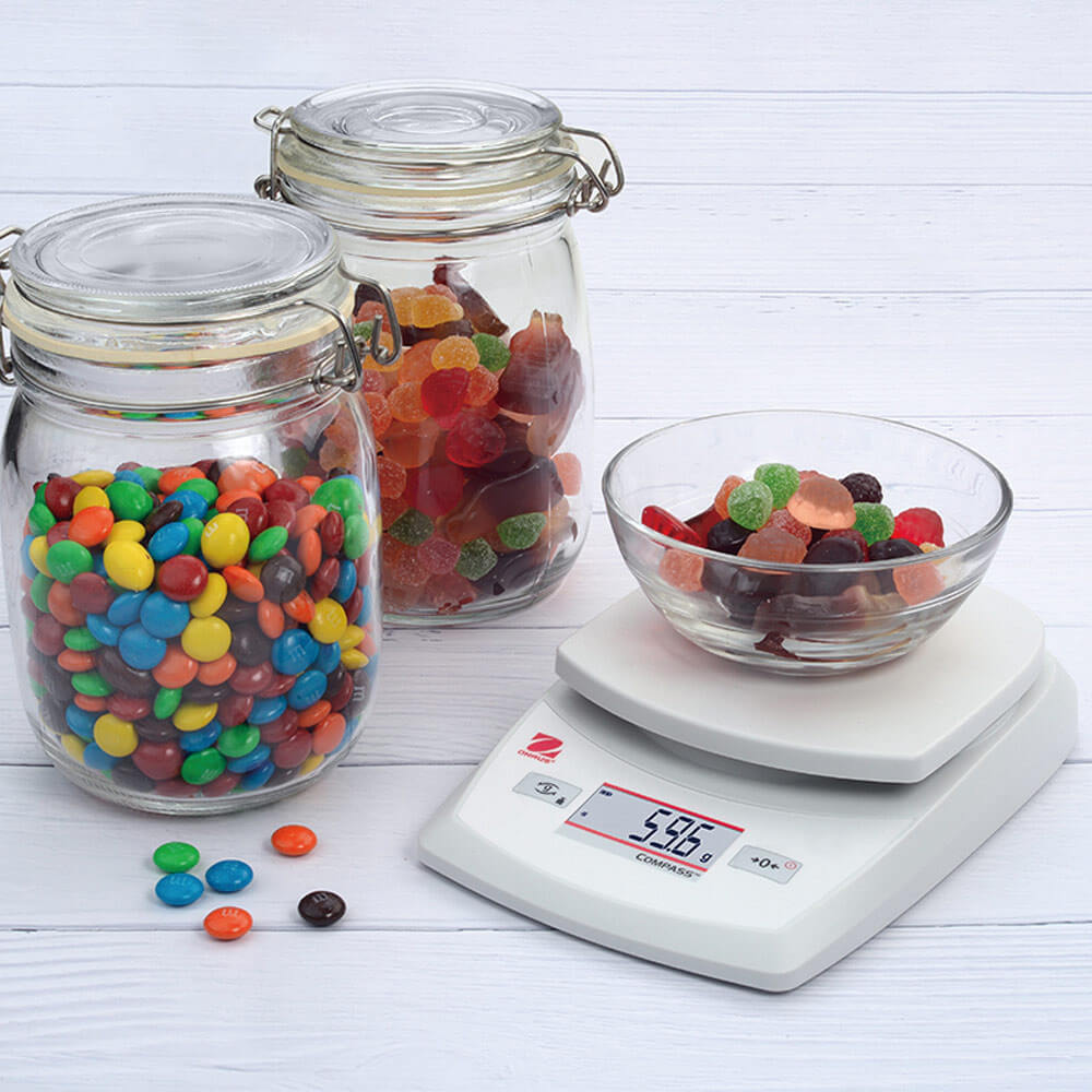 waga pomocnicza, zakres 2.2 kg, dokładność 1 g 8