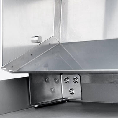 płyta grillowa elektryczna, ryflowana, z pokrywą, 8.1 kW 8