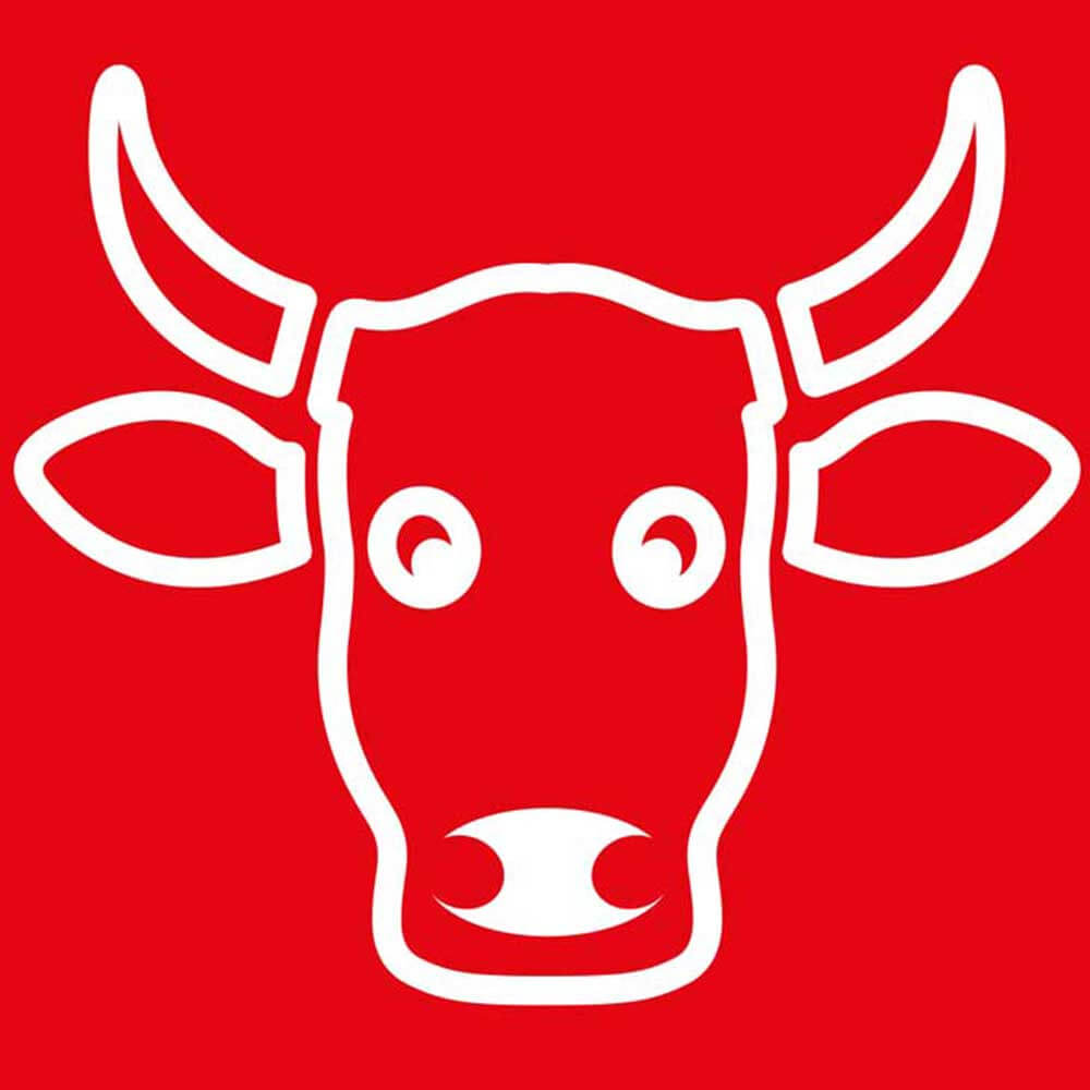 Nóż kuchenny l 220 mm czerwony 281211