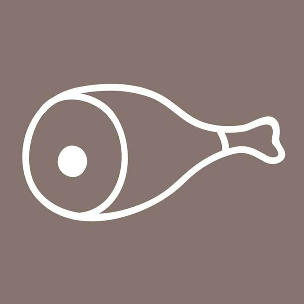 Deska do krojenia 450x300 mm brązowa 341456