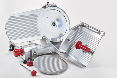 Krajalnica Ohaus - Demontaż osłony i wózek Krajalnica Ohaus - Demontaż osłony i wózek